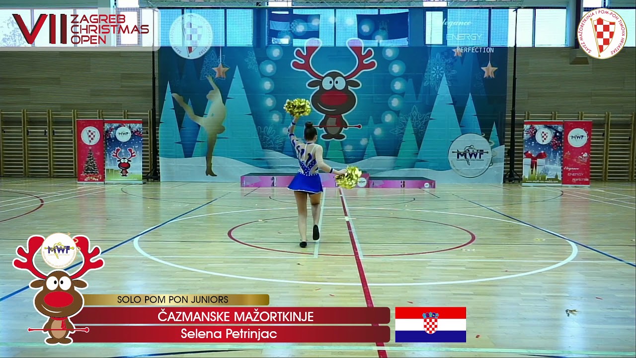 2019  VII  ZCO: SOLO POM PON JUNIORS, ČAZMANSKE MAŽORETKINJE, CROATIA