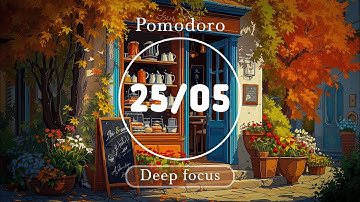 2 hours study ★︎ deep focus ★︎ pomodoro 20/05 ★︎ 4 x 25min