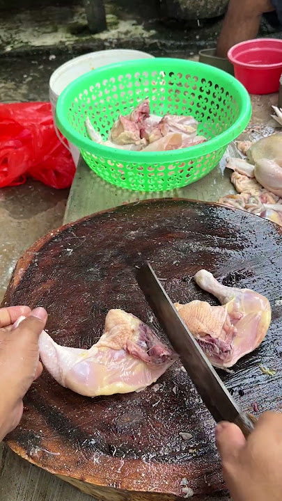 Cara potong ayam jadi 6 #shortvideo #usa