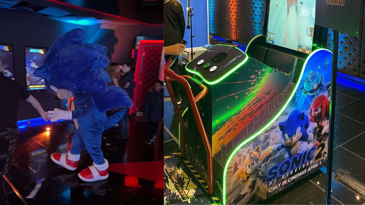 Sonic Movie 2 Blue Carpet Event In UK