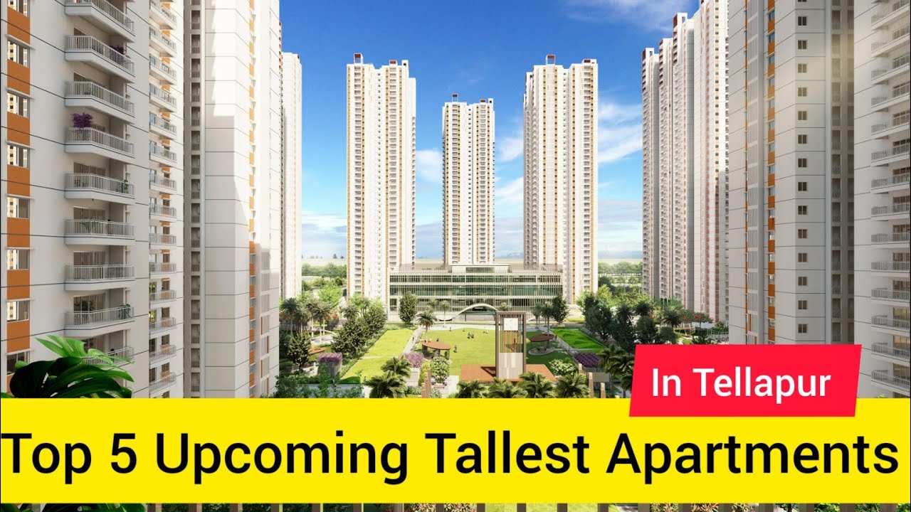 Top 5 Tallest Towers in Tellapur Flats for sale in
