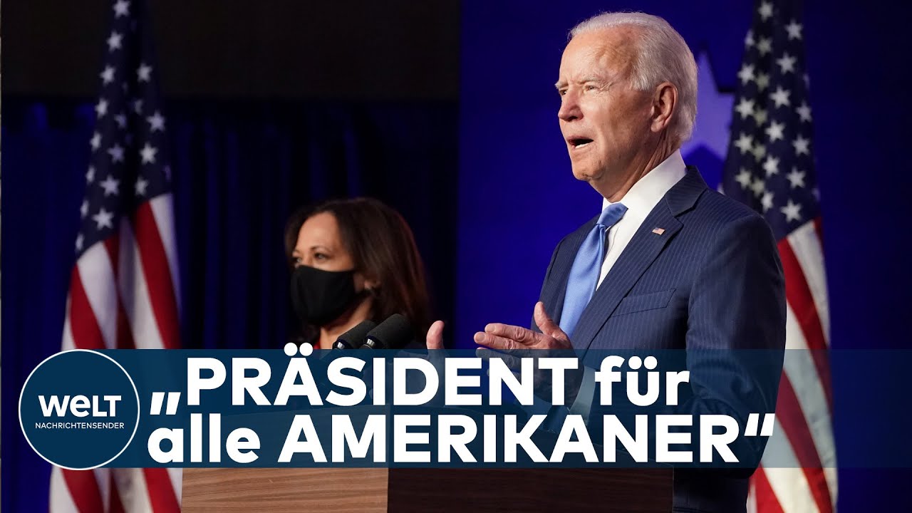 US-WAHL 2020: Joe Biden zum Sieger der US-Präsidentschaftswahl erklärt