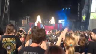 Asking alexandria live @mayhem fest toronto