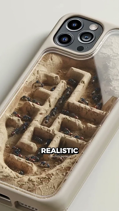 This Guy Built An Ant-Phone Case 🐜