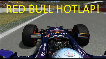 Red Bull RB10 at Hockenheim (rFactor, WCP F1 2014)