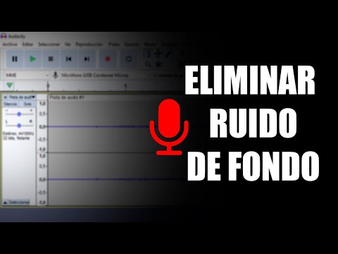 COMO ELIMINAR EL RUIDO AMBIENTAL DE TUS AUDIOS II AUDACITY 2022