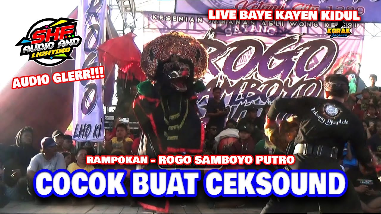 SHAFIRA AUDIO - Rampokan Jaranan ROGO SAMBOYO PUTRO Live Baye Kayen Kidul 2023