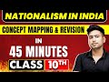 Nationalism in india in 45 minutes  history chapter 3  class 10th cbse board