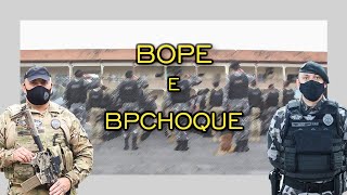 BOPE e BPCHOQUE - duas unidades e um único propósito… a sua PROTEÇÃO!