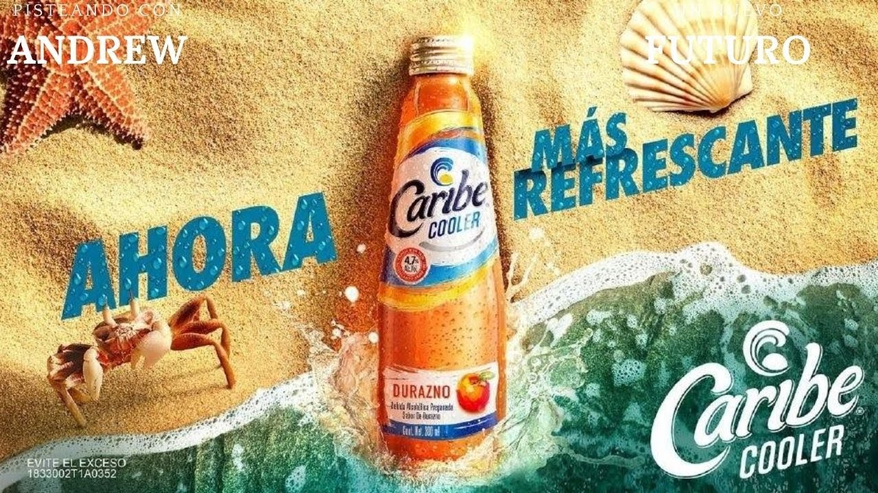CARIBE COOLER DURAZNO 300 ML - YouTube