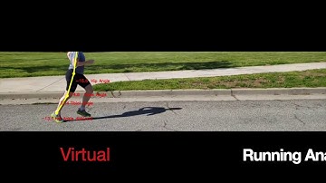 Virtual Running Analysis Joint Angles