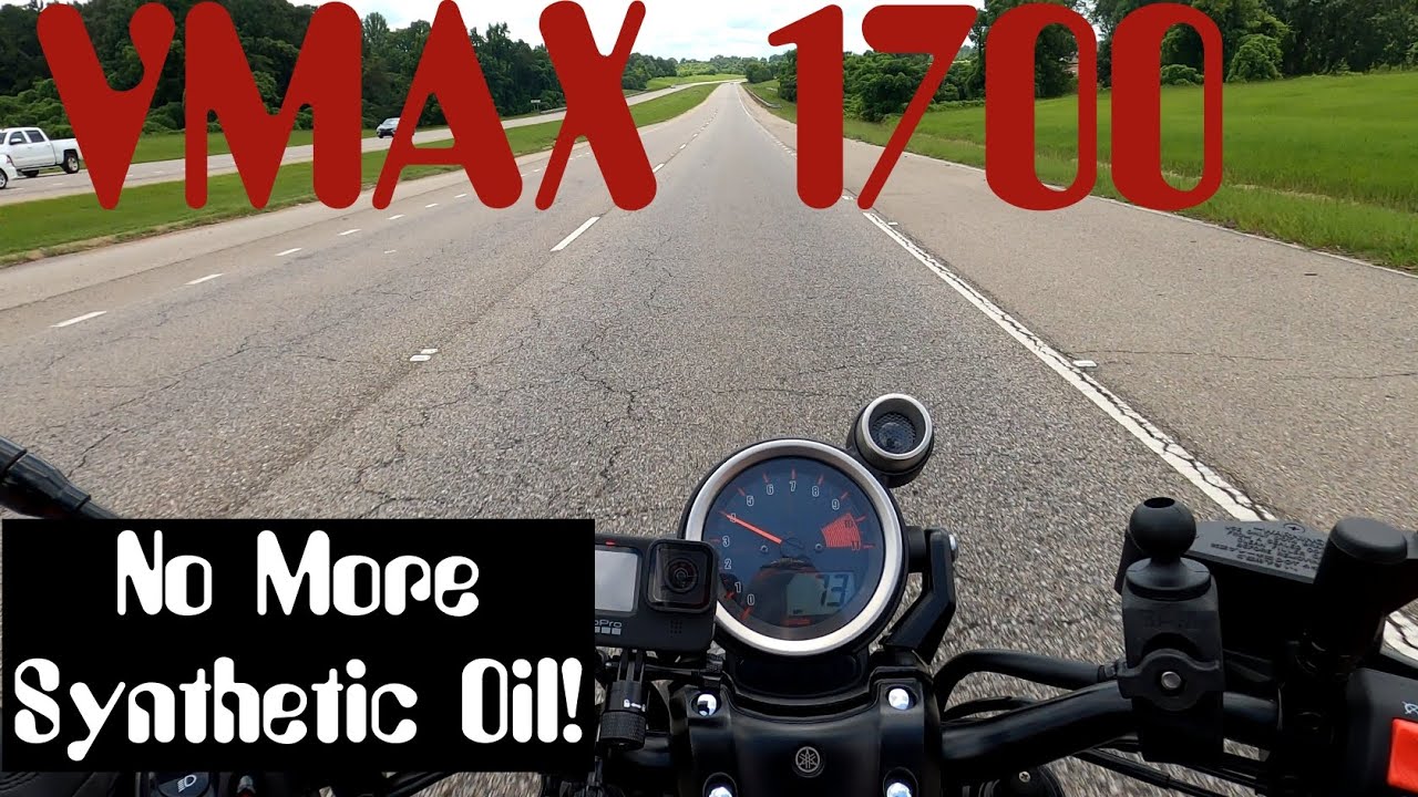 Conventional Oil From Now On For The VMAX 1700 - YouTube