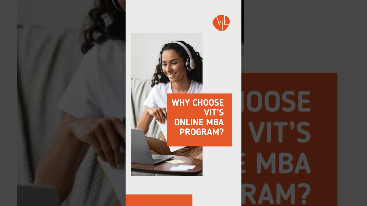 The Most Flexible Online Course | VIT’s Online MBA| 
