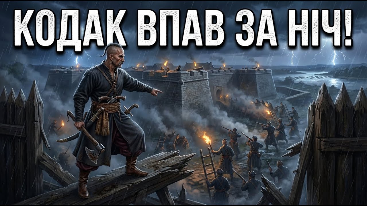 Фортеця Кодак: “Зірка Смерті” над Дніпром, яку спалили козаки