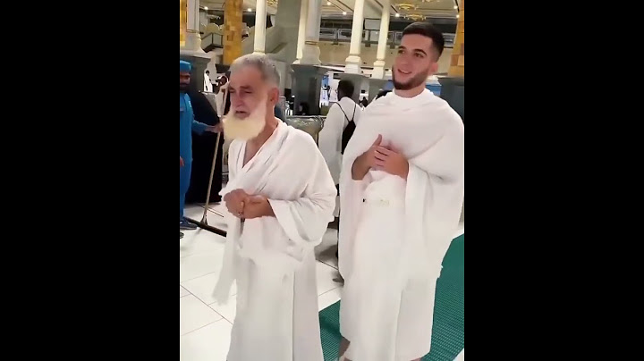 لحضة وصوله الى الكعبة بكاء فرحنا🕋🥺😭 #السعودية_في_خدمة_الحجاج - #شكرا_رجال_الأمن - #يوم_عرفة -es