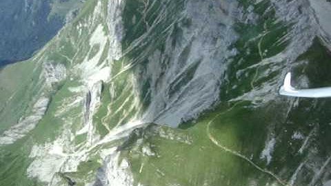 Soaring above the Alps