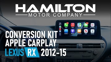 2013-2015 Lexus RX Conversion Kit | CarPlay Pairing & Set Up