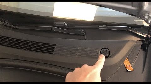 What Type of Washer Fluid to add to Tesla Model 3