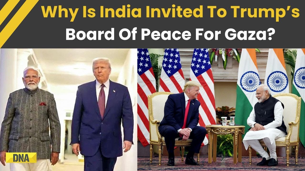 Trump News: Why India Has Been Invited To President Donald Trump’s ‘Board of Peace’ For Gaza?