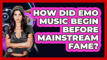 How Did Emo Music Begin Before Mainstream Fame? - Alt Scene Guru