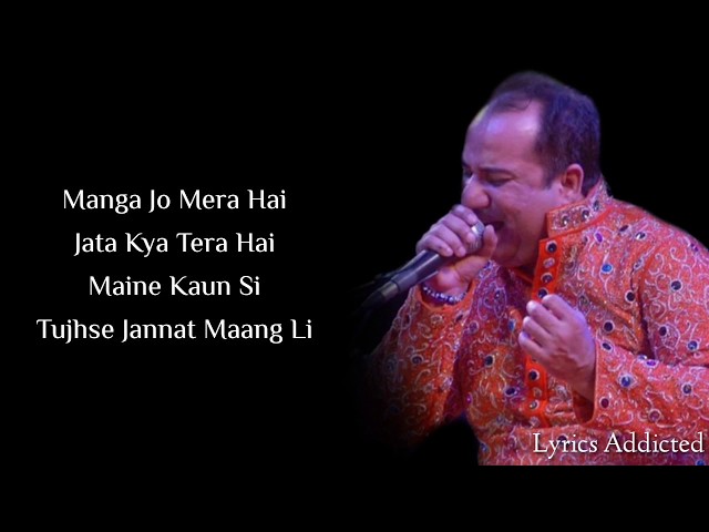 Ajj Din Chadheya Full Song with Lyrics| Rahat Fateh Ali Khan| Saif Ali Khan| Deepika Padukone class=