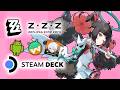Zenless Zone Zero on Steam Deck | SteamOS | Waydroid | ~25 FPS | Linux Gaming