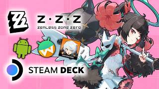 Zenless Zone Zero on Steam Deck | SteamOS | Waydroid | ~25 FPS | Linux Gaming