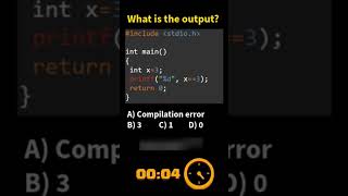 C programming quiz #37 #shorts #cprogramming #cppbuzz #interviewquestions