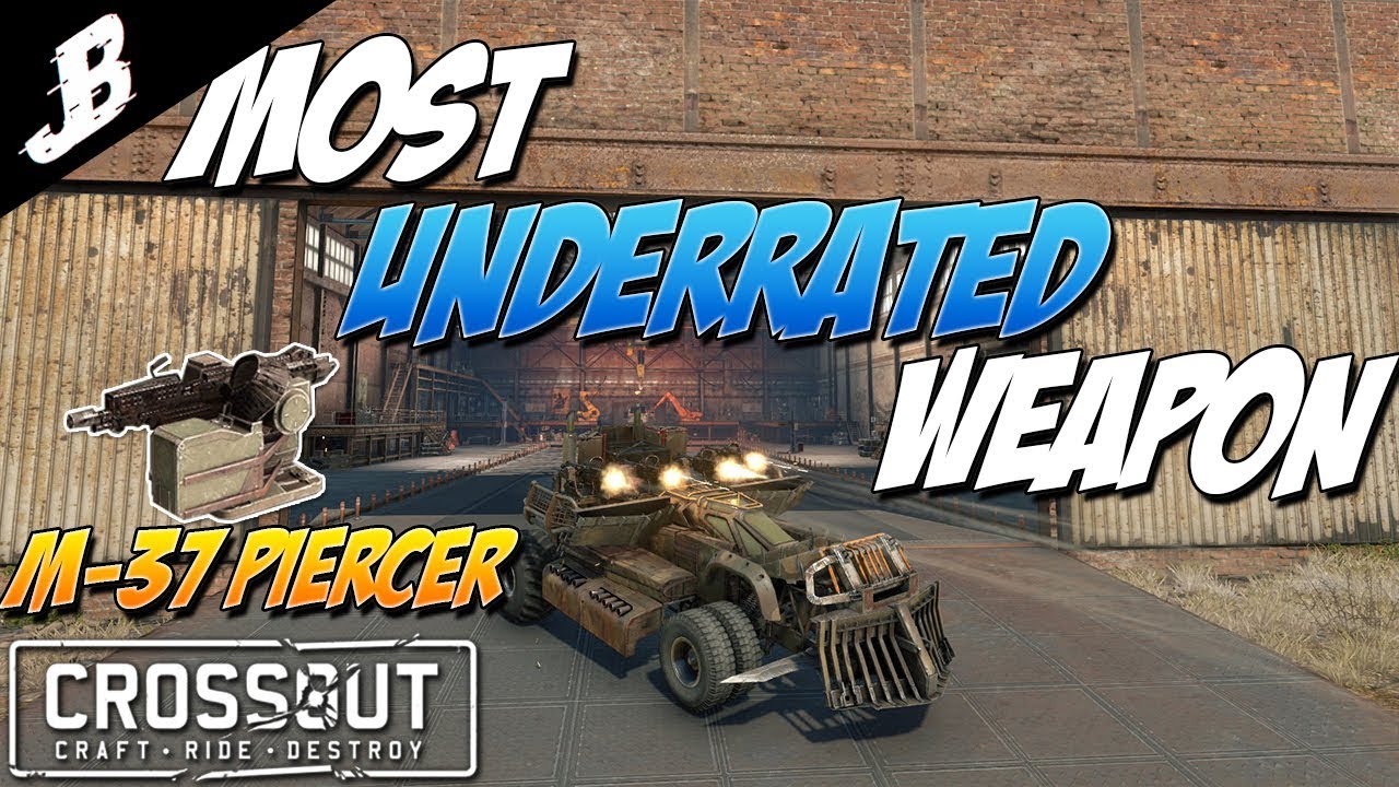 Crossout - The most underrated weapon in the game. M-37 Piercer is a beast of a weapon.