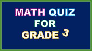 3rd grade math test| math quiz for kids| Can you pass?| Math Trivia screenshot 3
