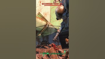 Fallout 4: Never seen a floating turret before