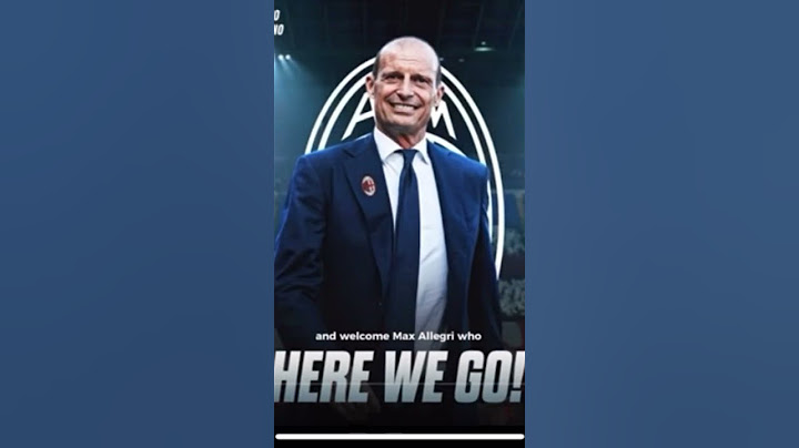Allegri returns after 11 years ⚽
