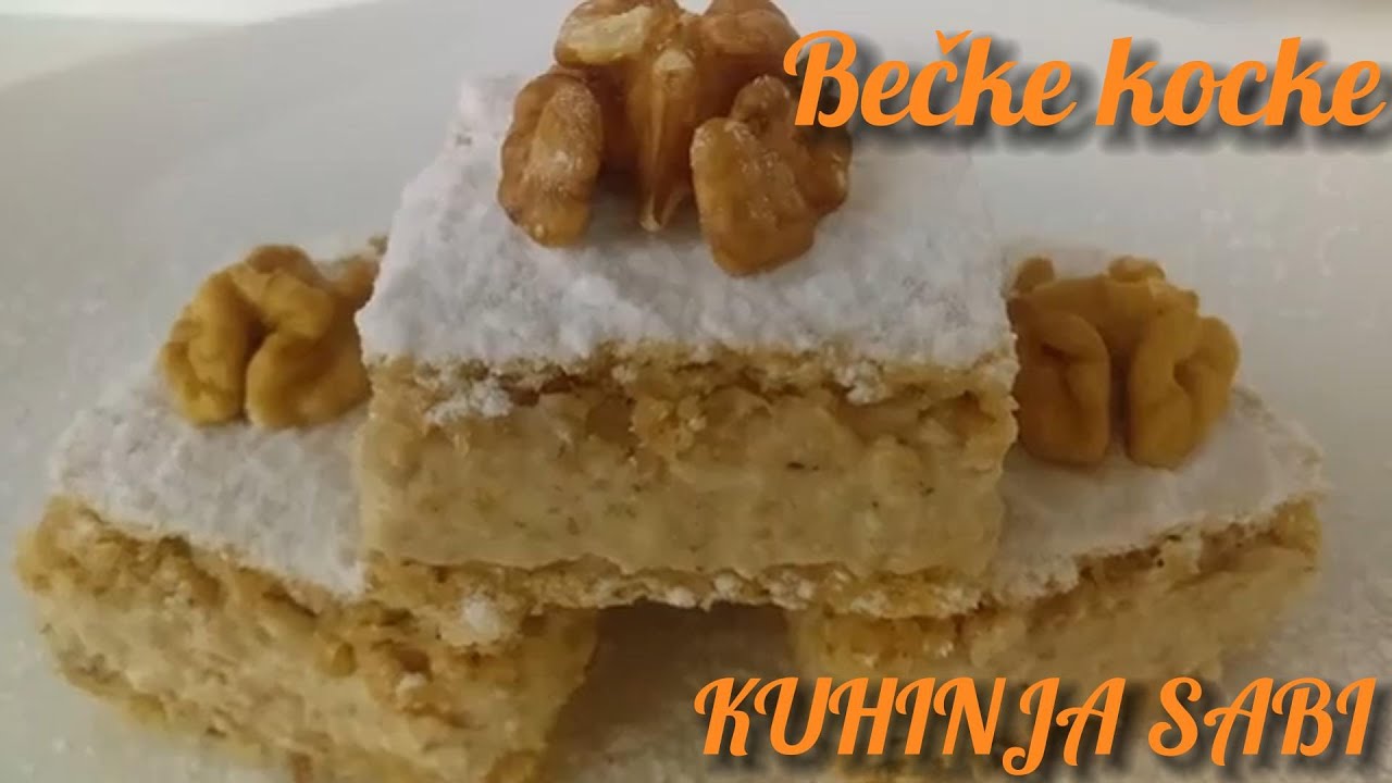 BEČKE ORAH KOCKE ZA SVE PRILIKE - CUBES WITH WALNUTS