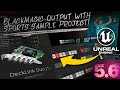 Using Blackmagic Hardware with Unreal Engine's Sports Broadcast Sample for Streaming and Broadcast