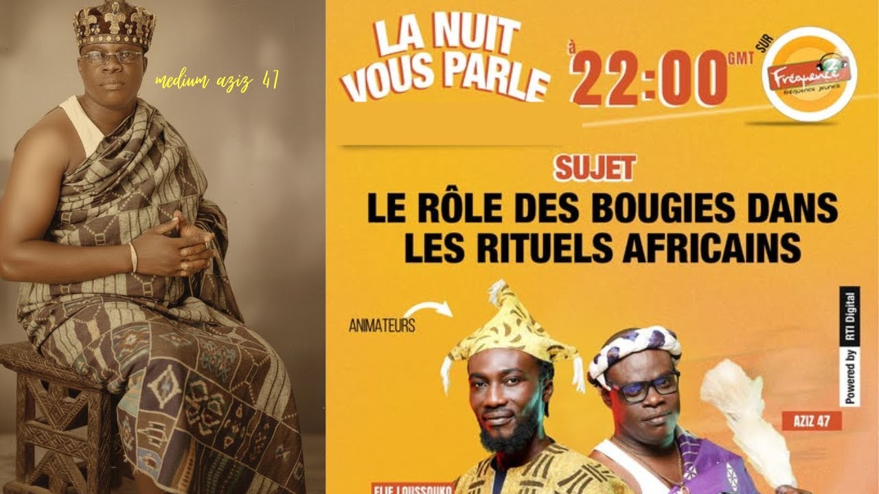 Le rôle des bougies dans les rituels africains