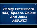 Entity framework crud with aspnet