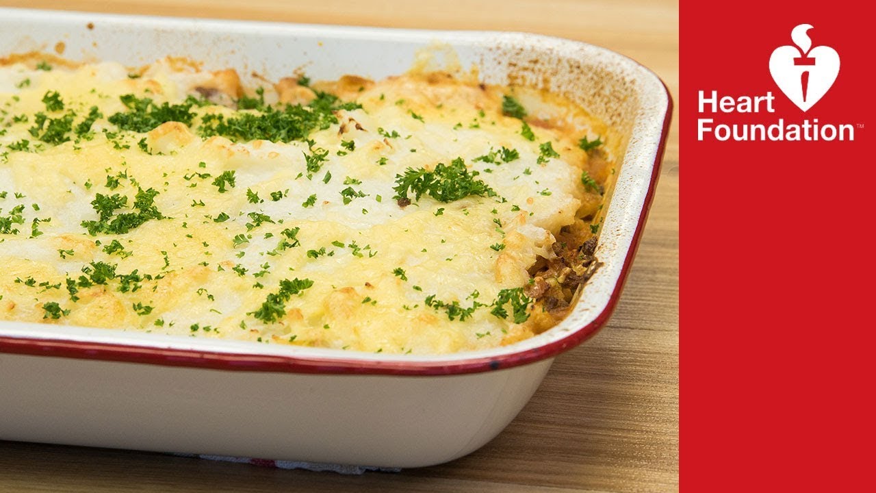 Quick And Easy Cottage Pie Recipe Heart Foundation Nz Youtube