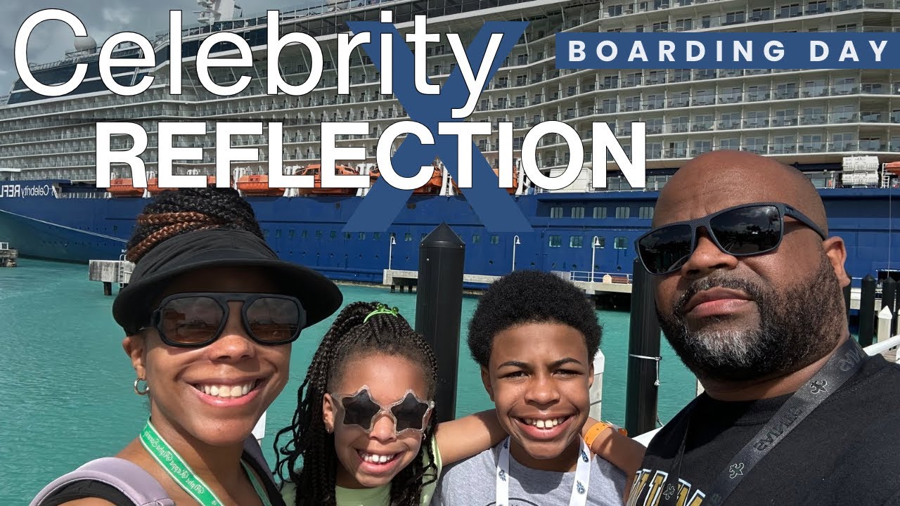 Our First Celebrity Cruise: Celebrity Reflection Embarkation Day