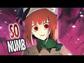 Nightcore - Numb (Female Version) (Lyrics)