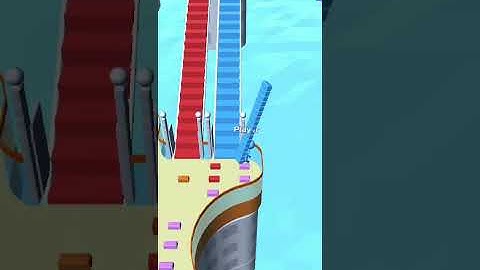 Bridge race Gameplay level2 (IOS, Android) Game.
