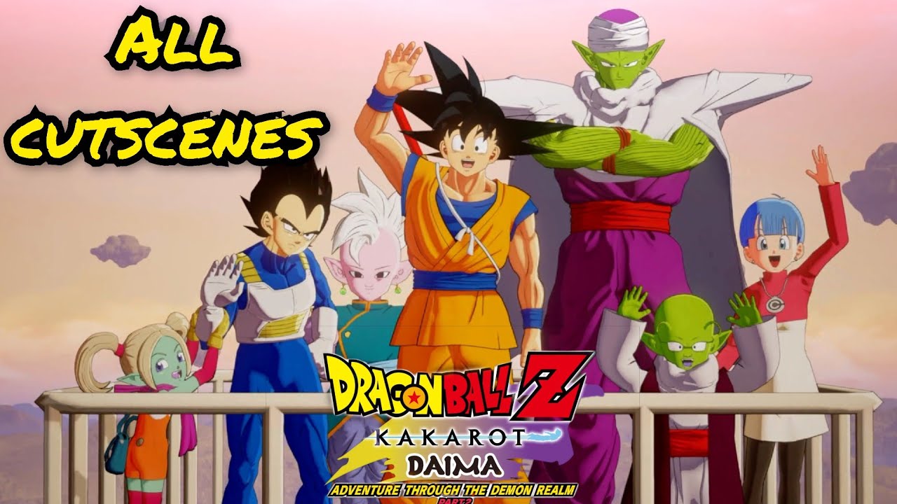 All Cutscenes Adventure Through The Demon Realm Part 2 DLC 8-Dragon Ball Kakarot: DAIMA (Full Movie)
