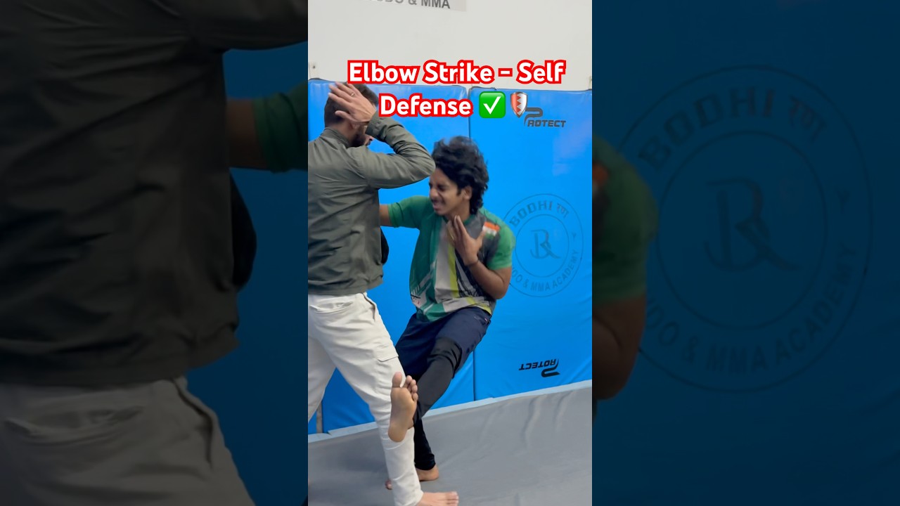 elbow defense from collar grabs 