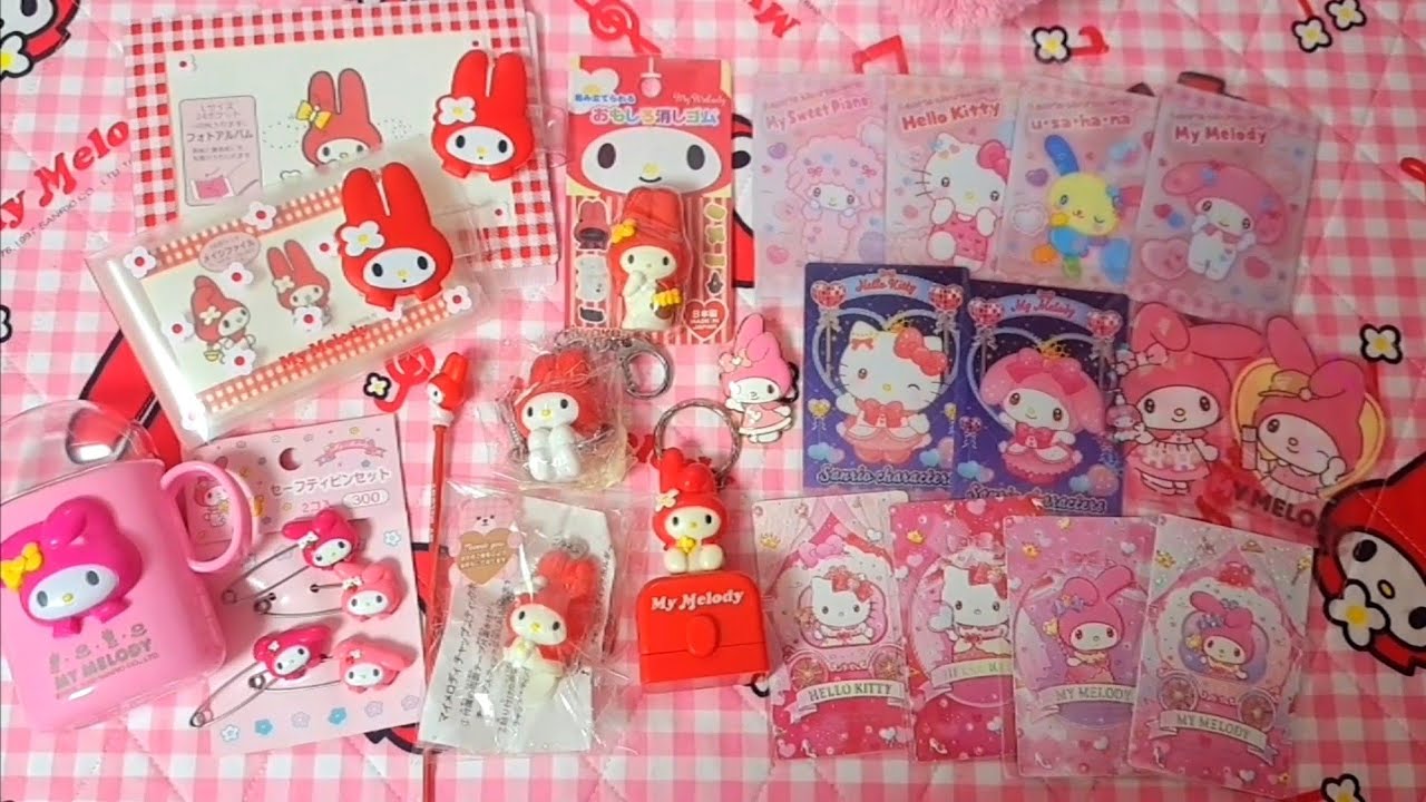 마멜덕후의 택배깡🎁 ㅣ 메루카리 쇼핑 ㅣ 마이멜로디 굿즈🩷 ㅣ 산리오 ㅣ sanrio