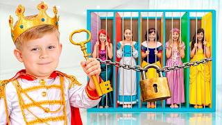 تنين يخطف الأميرات! هل يستطيع الأمير أوليفر إنقاذهن؟