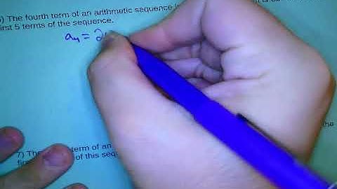 PAP Pre-Calc 8.2 Arithmetic Sequences & Partial Sum