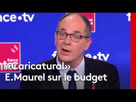 "D'année en année le budget du gouvernement est de plus en plus caricatural" (Emmanuel Maurel)