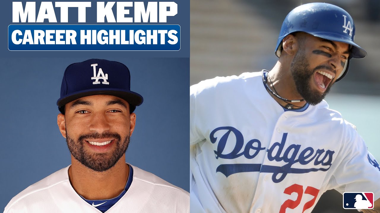 The DEFINITIVE Matt Kemp highlight reel! (10 years with the Dodgers ...