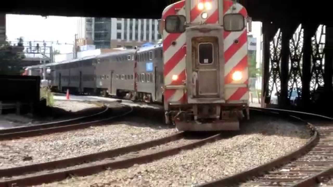 American Railroads - N. Canal st Railroad Crossing 