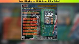 BSIDE Photovoltaic Intelligent Multimeter Digital 1500V Mining 20,000 Character Display, Infrared