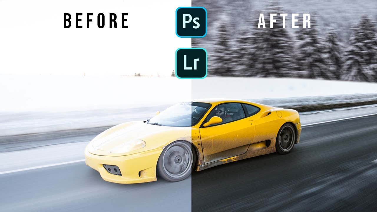 How To Edit CAR PHOTOS! Lightroom / Tutorial (FREE PRESET